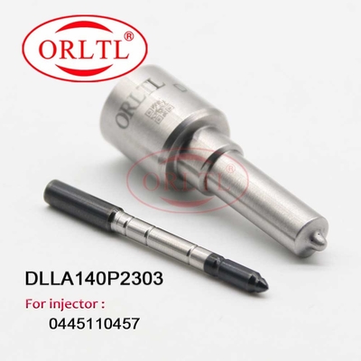 Nueva boca común 0433172303 DLLA140P2303 del inyector de combustible del inyector del carril de ORLTL DLLA 140 P 2303 DLLA 140P2303 para 0445110457