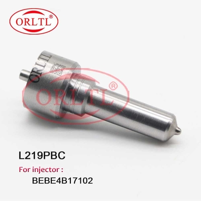 Boca L 219 boca diesel L219PBC de la hornilla de aceite de ORLTL L219 PBC del inyector de PBC para BEBE4B17102