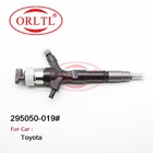 Inyector común original del carril 0190 del inyector 295050 de la boca de ORLTL 2950500190 295050-0190 para Toyota