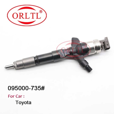 ORLTL 095000 7350 inyector de combustible auto del inyector 0950007350 comunes del carril 095000-7350 para Toyota