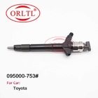 ORLTL 0950007530 inyector diesel del combustible auto 095000 7530 095000-7530 para Toyota 1VD-FTV 4.5L