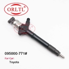 Inyectores electrónicos de la unidad de ORLTL 095000-7710 inyectores comunes del intercambio del carril 095000-7711 para Toyota