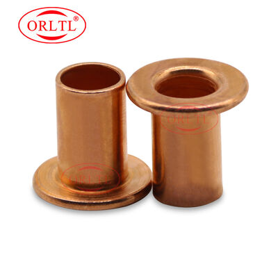 Arandelas de cobre para inyectores de 7 mm y 9 mm, anillos protectores térmicos para inyectores SCANIA 2897320 2897551, arandela de cobre para boquilla de inyector de combustible diésel Common Rail
