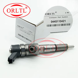 Inyección de carburante auto del inyector 0445110421 comunes de los recambios del carril de ORLTL 0 445 110 421 inyectores del gasoil 0445 110 421
