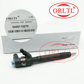 El inyector de combustible común del carril de ORLTL 0445110070 0 boca diesel de 445 110 070 inyectores fijó 0445 110 070 para Bosch