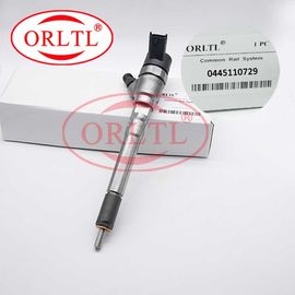 Inyectores de combustible diesel 445 110 729 del carril de ORLTL del inyector común del inyector 0445110729 los 0 sellan 0445 110 729 para HYUNDAI