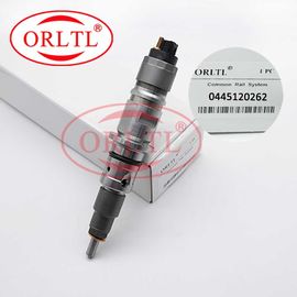 Inyección de carburante auto de los inyectores 0445120262 del gasoil de ORLTL 0 445 120 asamblea de boca de 262 inyectores 0445 120 262 para Xichai
