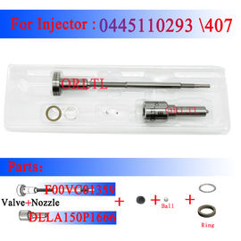 Válvulas común F00VC01359 del inyector de combustible de la boca DLLA150P1666 del carril de ORLTL 0433172022) (para Haver 0445110293 0445110407