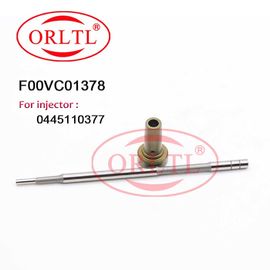 Válvula de aguja común del ángulo de la válvula F00V C01 378 F 00V C01 378 del carril F00VC01378 para el inyector diesel 0445110377 de Bosch