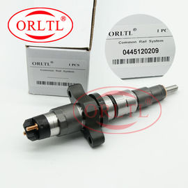 La inyección de carburante de acero inoxidable del auto del inyector 0445120209 de ORLTL 0 bocas de 445 120 209 inyectores del motor fijó 0445 120 209