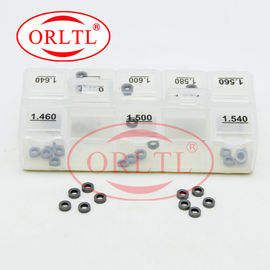 Inyector diesel del carril común de Shim Adjustment Washers B40 de la primavera de la boca de las PC de ORLTL 50 que ajusta a Shim Size 1.460mm-1.640m m