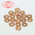 Las lavadoras comunes del cobre del inyector del carril de ORLTL Denso acortan la lavadora Shim Copper 5 PC/bolso