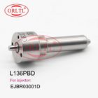 Las piezas diesel equipan con inyector L136PBD L136PRD L136PBA Delphi Injector Nozzle L136 PBD para KIA EJBR03001D EJBR02501Z
