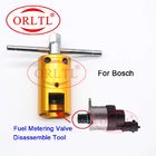 El inyector común de la bomba del carril de ORLTL aprovisiona de combustible las herramientas de la reparación del tirador de la unidad de la válvula del metro de la herramienta del retiro de la válvula dosificadora para Bosch/Delphi