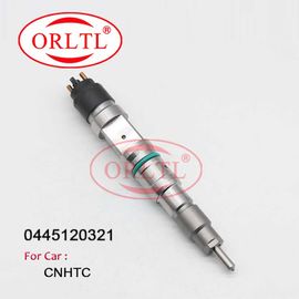 Inyector auténtico 0445120321 nuevo 0445 de ORLTL 10100-6126 120 321 inyección original 0 445 120 321 para CNHTC