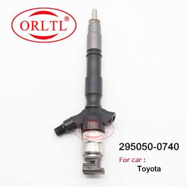 ORLTL 295050 inyector 2950500740 del carril del campo común de la inyección 295050-0740 de 0740 intercambios para Toyota Hilux