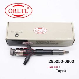 Inyector de combustible diesel auténtico 0800 de la inyección 295050 de ORLTL DCRI300800 295050-0800 nuevo 2950500800 para 2KD Toyota