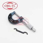 La medición manual del micrómetro de ORLTL equipa 0.01m m 0-25m m para los recambios del inyector común del carril
