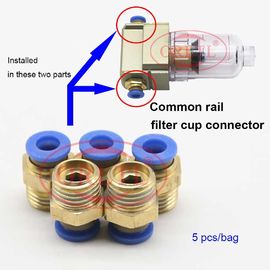 PC dedicadas/bolso del conector 5 de la taza del filtro del carril de ORLTL del banco de pruebas del filtro de la taza del banco de pruebas común del conector