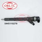 Inyector diesel 0 del carril común de ORLTL 0445110278 boca 0445 de la inyección de carburante 445 110 278 110 278 para HYUNDAI 338004A600