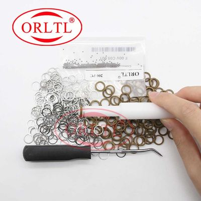 Anillo de cierre de la bola de acero del equipo F00V C05 001 de la bola del inyector de ORLTL F00VC99002 F00VC05001 F 00V C05 001 Set/200pcs para Bosch