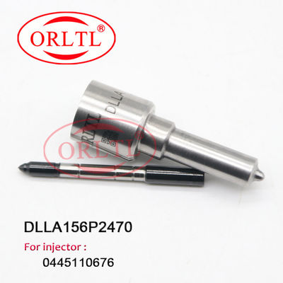 Boca diesel DLLA156P2470 del aceite de Jet Nozzle DLLA 156 P 2470 del espray de ORLTL 0433172470 DLLA 156P2470 para 0445110676