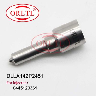 La inyección del aceite de la boca de espray de combustible de ORLTL 0433172451 DLLA 142 P 2451 DLLA 142P2451 equipa con inyector DLLA142P2451 para 0445120369