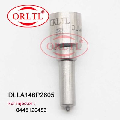 Boca de espray de combustible DLLA146P2605 de ORLTL 0433172605 DLLA 146P2605 Jet Nozzle llena DLLA 146 P 2605 para 0445120486