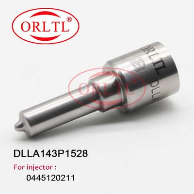 Boca DLLA 143 P 1528 del inyector de la boca DLLA 143P1528 de la hornilla de aceite DLLA143P1528 de ORLTL 0433171942 para 0445120211/151/069