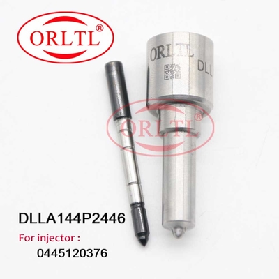 Boca común DLLA 144P2446 del inyector de combustible de la boca DLLA 144 P 2446 del carril de ORLTL DLLA144P2446 0433172446 para 0445120376