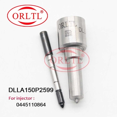 Boca común de gasolina y aceite DLLA150P2599 del carril de la boca DLLA 150P2599 de ORLTL 0433172599 DLLA 150 P 2599 para 0445110864