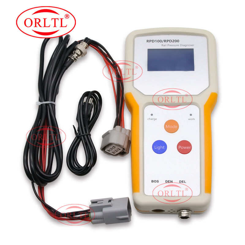 Herramienta de diagnóstico automático digital del ferrocarril común HW-LCR01 Tester RPD100/RPD200 Tester de presión del ferrocarril Inyector Tester para probar varias presiones del tubo del ferrocarril común EUC Voltajes