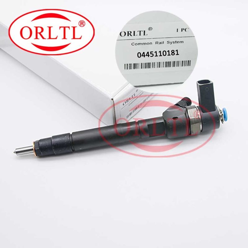 Inyectores de carburante de la inyección directa 0445110181 comunes del carril de ORLTL nuevos 0 inyectores de combustible autos 445 110 181 0445 110 181 para Dodge