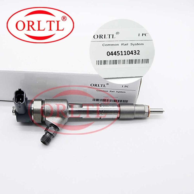 Inyección de carburante auto del inyector 0445110432 comunes de los recambios del carril de ORLTL 0 445 110 432 inyectores diesel 0445 110 432 para JAC