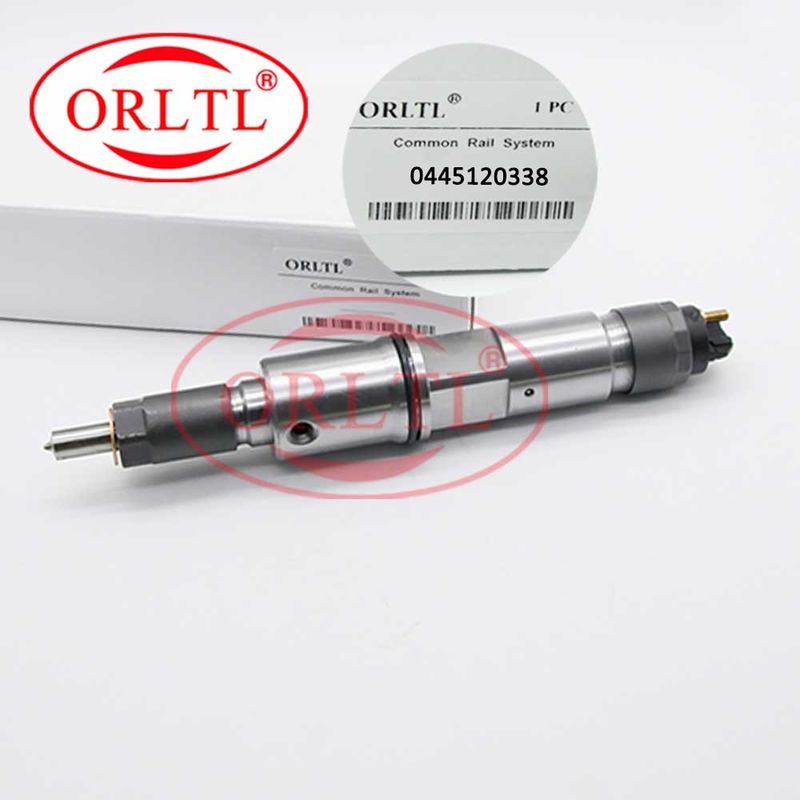 Inyector auto 0445 de los recambios del sistema de inyección del carril de ORLTL 0445120338 comunes 120 inyector 0 de 338 motores 445 120 338