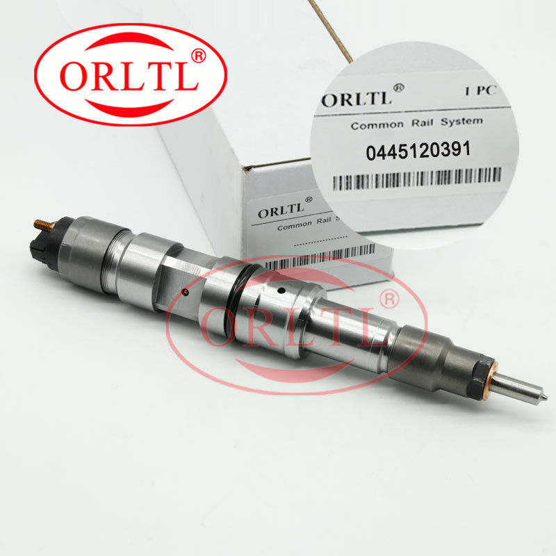Boca 0 del arma de espray de ORLTL 0445120391 inyector de combustible común del carril 445 120 391 0445 120 391 para WEICHAI 612630090001