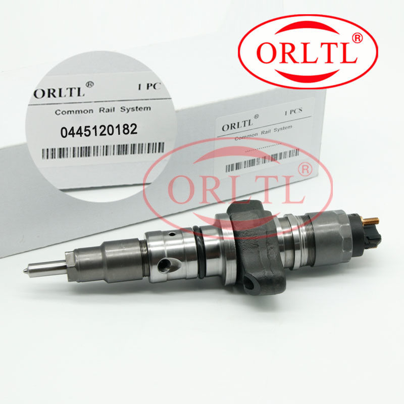 El arma de espray común del carril de ORLTL 0445120182 equipa con inyector reemplazos autos de 0 445 120 182 inyecciones de carburante 0445 120 182