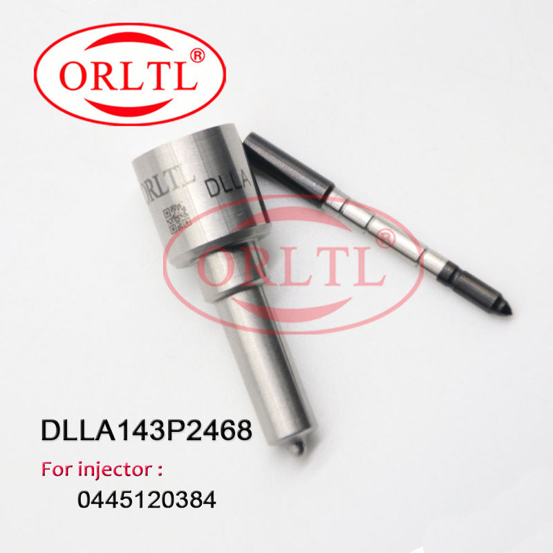 Boca piezoeléctrica de alta presión DLLA 143 P 2468 de ORLTL 0433172468 143P2468 Jet Spray Nozzle DLLA143P2468 para 0445120384
