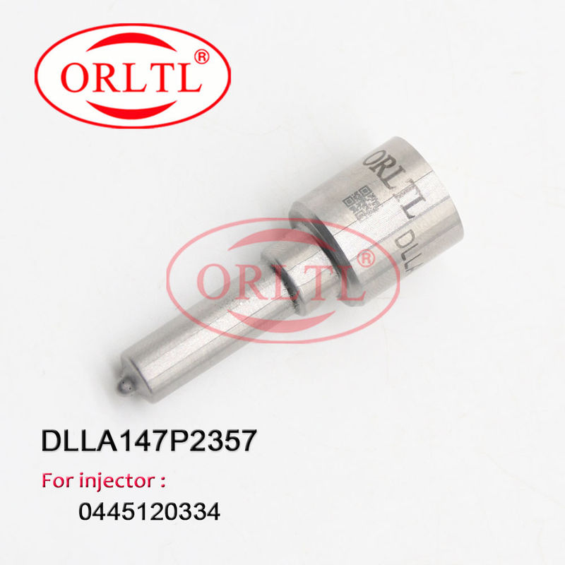 El carril común de la boca DLLA147P2357 de la presión del aceite 147P2357 de ORLTL 0433172357 equipa con inyector DLLA 147 P 2357 para 0445120352 0445120334