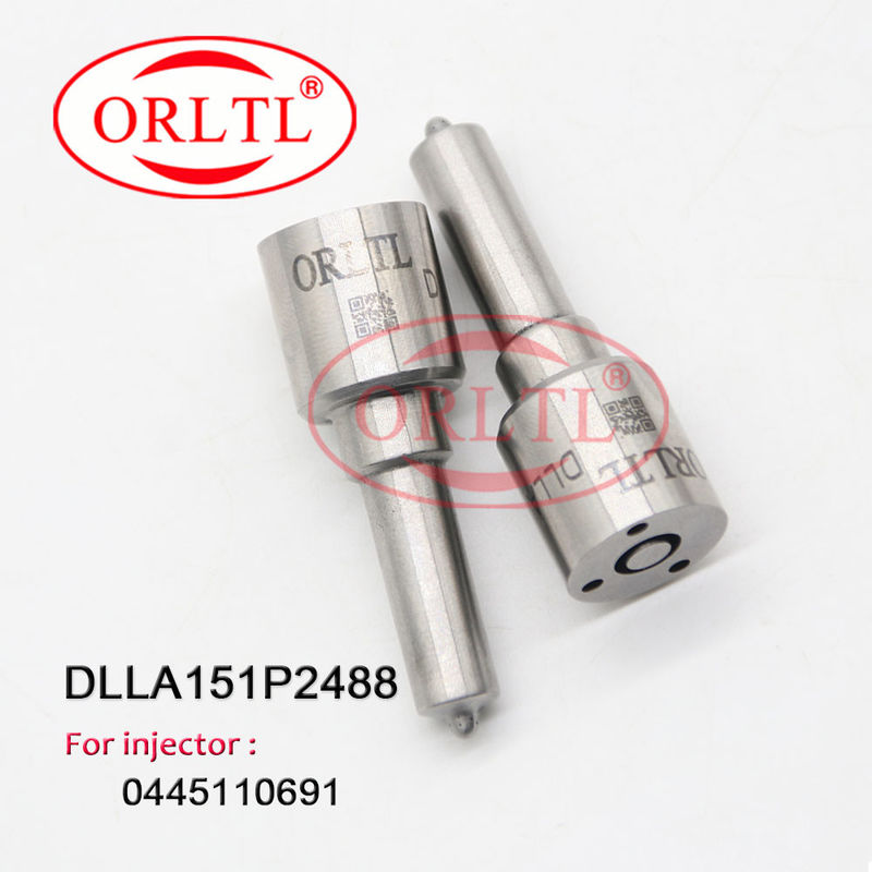 Boca común DLLA 151 P 2488 del sistema de rociadura de la boca DLLA151P2488 del inyector del carril 151P2488 de ORLTL 0433172488 para 0445110691