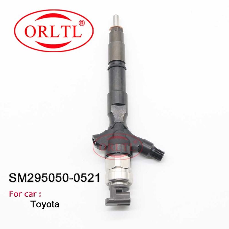 Inyector original SM2950500521 de la inyección de carburante SM295050-0521 del auto de ORLTL SM295050 0521 para Toyota Hilux