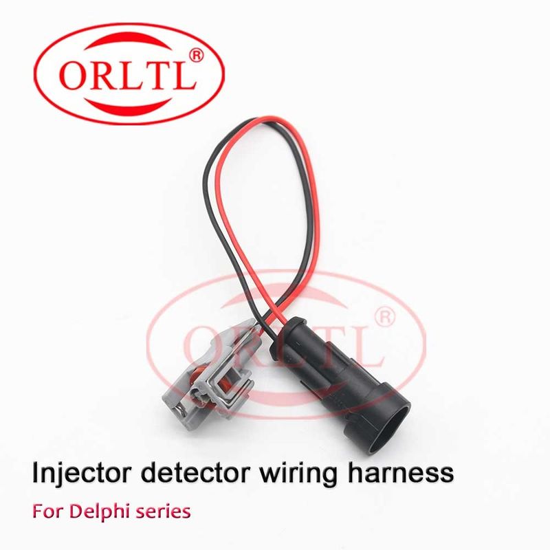 Haz de cables de los inyectores del cable de conexión del detector de la inyección de ORLTL para Delphi Series