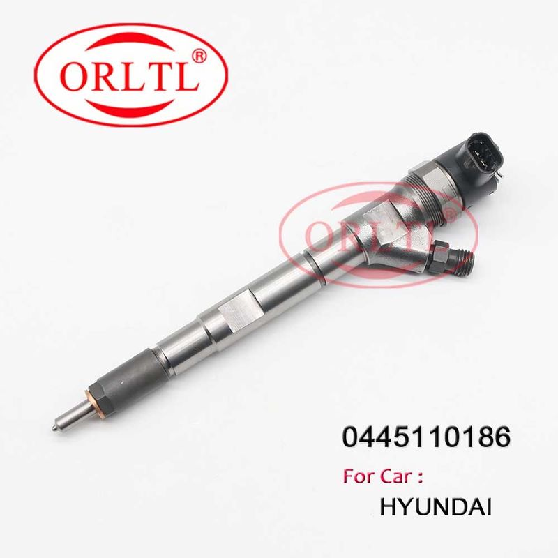 Inyector de combustible diesel de ORLTL 33800-4A100 0445110186 0 inyección 0445 de la bomba de aceite 445 110 186 110 186 para HYUNDAI
