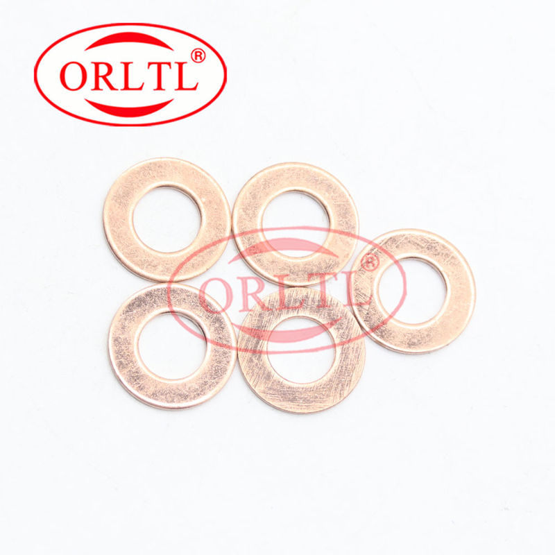 El tipo lavadora baja de la hoja 1m m S de la lavadora de las piezas de automóvil de ORLTL OR3062 reviste 5 PCS/Bag con cobre para el inyector de la palabrería
