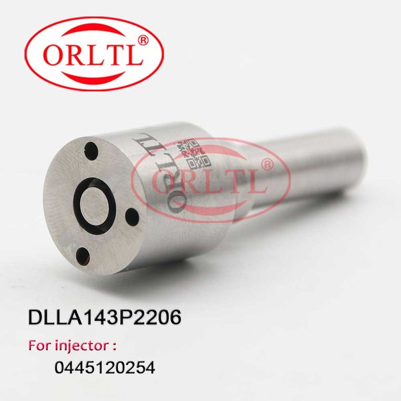 Jet DLLA143P2206 de la boca de la niebla de la boca DLLA 143P2206 de la inyección de carburante de ORLTL 0433172206 DLLA 143 P 2206 para 0445120254/252