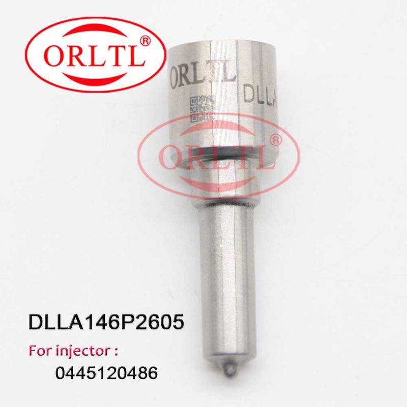 Boca de espray de combustible DLLA146P2605 de ORLTL 0433172605 DLLA 146P2605 Jet Nozzle llena DLLA 146 P 2605 para 0445120486