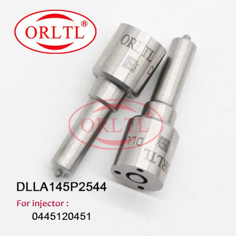La pieza del inyector de la boca de espray de combustible DLLA145P2544 de ORLTL 0433172544 DLLA 145P2544 equipa con inyector DLLA 145 P 2544 para 0445120451/443
