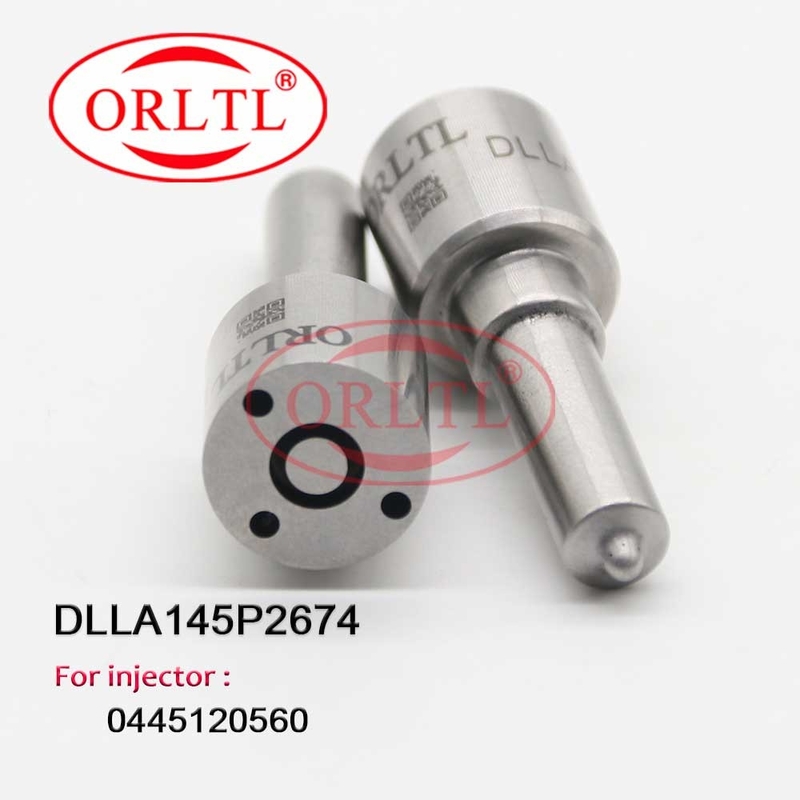 Bocas diesel DLLA145P2674 0433172674 de las piezas del inyector de la boca DLLA 145P2674 de la bomba de ORLTL DLLA 145 P 2674 para 0445120560